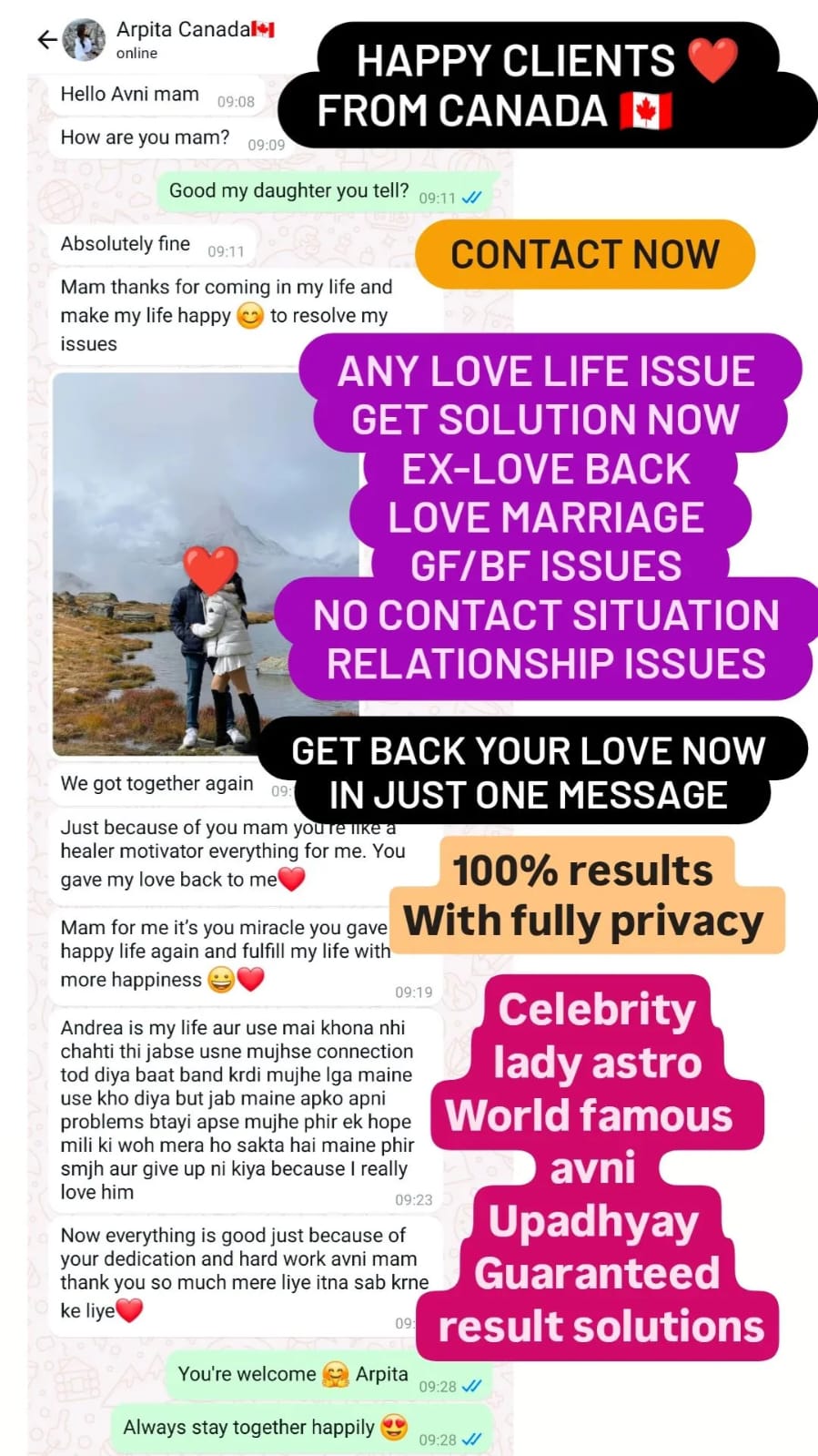 Feedback For Long-Distance Relationship Healed